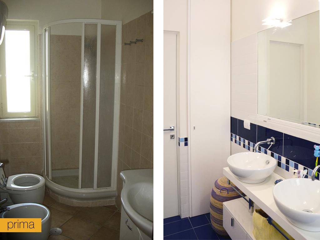 casa FGT bagno prima dopo