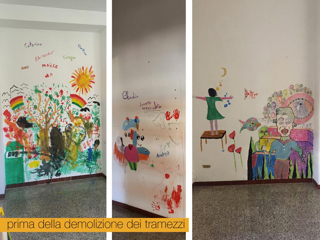 IR house graffiti pareti prima