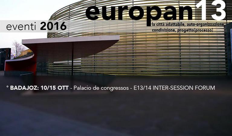 europan 13 scheda eventi 2016